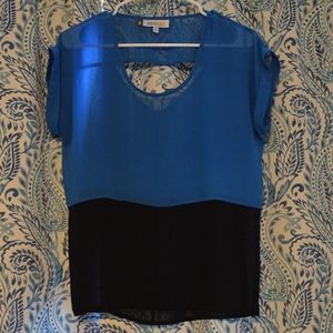 Sheer Short Sleeve Women's Top
